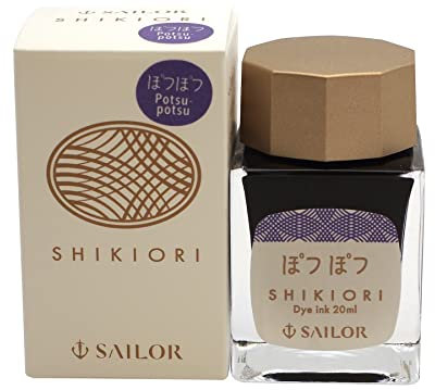 Sailor, Shikiori Ink, Sound of Rain, Potsupotsu, 20ml Bottle, 13-1008-224