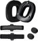 Yaowanguan A50 Gen 4 Mod Kit - Almohadillas de Repuesto para Astro Gaming A50 Auriculares inalámbricos Gen 4, Espuma de micrófono, Almohadillas para los oídos/Tazas,A50 Accessories(Terciopelo Negro)