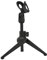 Tbest Soporte de Micrófono de Escritorio,Soporte de Micrófono Trípode de Escritorio Mini Soporte de Mesa Portátil Soporte de Micrófono Ajustable Soporte de Clip de Micrófono Pie De Micro