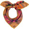 FRAAS Halstuch Damen aus 100% reiner Seide - Nickituch Damen mit Plaid-Muster - 51 x 51 cm Größe - Schickes Seidentuch Bandana Rabbit