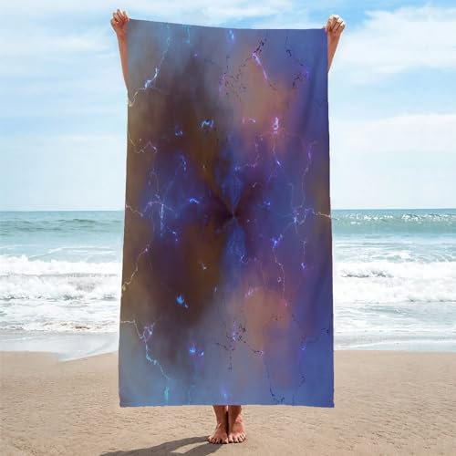 Toalla Playa PúRpura Toallas Playa Grande Microfibra Anti Arena IluminacióN Playa Toallas para NiñA NiñO Adulto Piscina Toalha de Praia Mujer Hombre 200x200cm