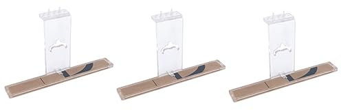 Happyyami 3 Piezas campana de luz de acuario LED titular de la pantalla de la lámpara soporte ajustable soporte de lámpara de pecera soporte de luz de acuario Lámpara de planta de agua