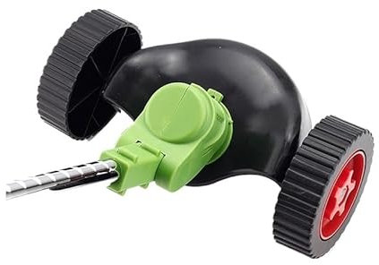 1set Grass Trimmer Rolling Wheel Effective Comfortable Garden Lawn Mower Accessories String Cutter Guider