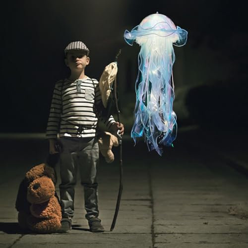 Light Projector for Bedroom Kids Light New Year's Eve Gadgets Year's Eve Glow Gadgets Lamp Decorations Room Decoration Table Top Gadgets Daily Galaxy Light Projector (Light blue, 15x55cm)