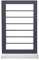 XILYZMO Robustes Fenster- Gitter, Kein Stanzen Nötig Erkerfenster Sicherheitsfenster, Aluminium Außenbereich Einbruchschutz Sicherheitsgitter Für Schlafzimmer Büro(110x90cm)