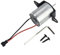 Zilimontt Fireplace Fan Replacement Motor, 1500RPM Stove Fan Power Generator, Aluminum Cooling Motor, for Home Professional Use