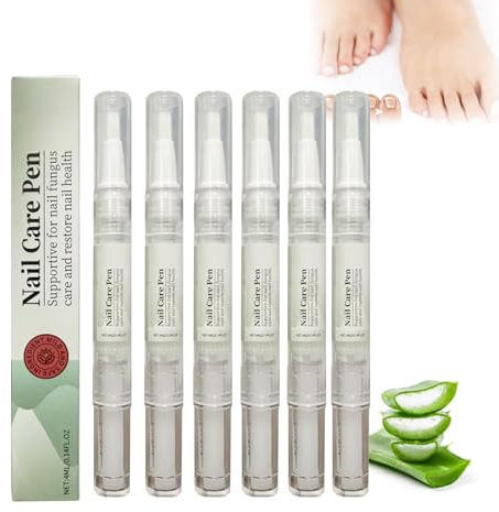 Mullend Nail Care Pen Fungus, Fungal Treatment For Toenails, Fungus Nail Care Pen, Natural Ingredients Treatment Extra Strong,Nail Strengthener With Tea Tree Oil, Vitamin E & Aloe Vera (6)
