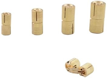 Charnières cylindriques cachées en laiton invisible pour meubles (8 mm)