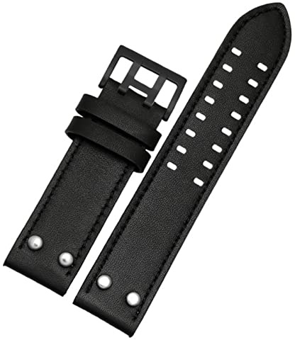 -Leather Uhrengurt Armband Armband 20mm 22mm Band für Hamilton Aviation H777555533 H77616533 Genuine Leder Männer Uhr Band