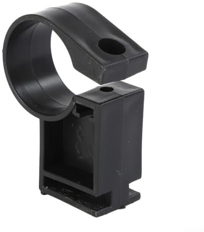 Exercise Bike LCD Monitor Mount Bracket for 25 32mm Tubes Sturdy Plastic Construction