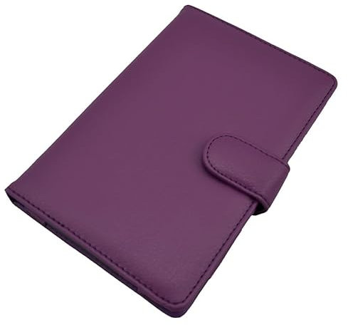RUIPOCX Étui en Cuir PU Compatible avec Sony eBook PRS-T3/T2/T1/650/600/505 6 Pouces liseuse(Purple)