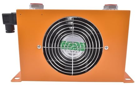 Ventilateur de refroidissement d'huile hydraulique AH0608T-CA, radiateur refroidi par air for mini-pelle Q12 H12 QH12 H15, etc. Absorption efficace des chocs