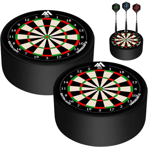 Flintronic 2Pcs Dart Holder, Mini Darts Station, Space-Saving Dart Base Station, For Steel Tip Darts, Professional Dartboard Accessories