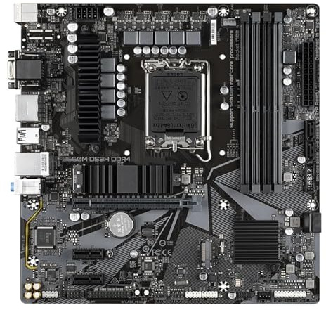 Carte mère Fit for GIGABYTE B660M DS3H DDR4 Rev.1.0 Micro-ATX, chipset Intel B660