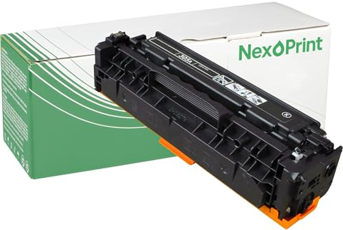 NexoPrint CE410A 305A schwarz Toner kompatibel mit HP LaserJet Pro 400 Color M451Nw Pro 400color M475dn M475dw 2500 Seiten