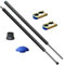 Baunsal® Trampolin Netzstange 1 x Ø 28 x 1,2 mm x 217,5 cm (JS+EXD) Trampolin Stangen Ersatz Trampolin Ersatzteile Stangen Trampolin Ersatzteil für Trampolin Netzpfosten Trampolin Netzstange