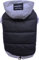 Doggy Dolly FP-W109-L Mops & Französische Bulldogge Hundemantel & Hundepullover, schwarz-grau, L