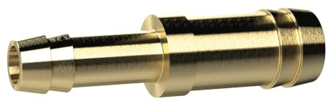 RIEGLER 136274-MS1700609 Doppelschlauchtülle reduzierend, für Schlauch LW 6,9 mm, MS, 1Stk