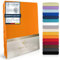 Moon-Luxury Spannbettlaken Spannbetttuch Jersey Stretch 230g/m² für Wasserbetten, Boxspringbetten und herkömmliche Matratzen (orange, 200x220-220x240)