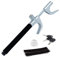 Mioke Volant Antivol Serrure de Volant Bloque,Verrouillage de volant,Dispositif Barre Voiture Auto Camion SUV