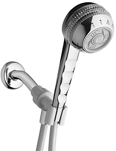 Waterpik - SMTGE-CGE - Massage de douche original 4 modes - 1,8 GPM - Chrome/cristal