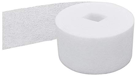 doitBau 40 Rollen Bewehrungsstreifen je 25m aus Glasfaser zum Einspachteln für rissfreie Stoßkanten Trockenbau Fugendeckstreifen Fugenstreifen Gipskarton Fuge