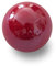 mesbilles MeineMurmeln - 5 Kugeln Glänzend Rot 20 mm GlasMurmeln