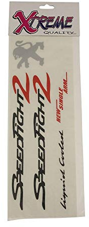 SELECTION P2R (Motorisé) Aufkleber für Peugeot 50 Speedfight 2 Scoot - Tierisch, Vinyl, Wasserfest, Anpassbar, Paar