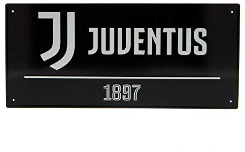 Juventus FC Straßenschild, Einheitsgröße, Schwarz