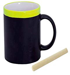 Vasara Lote de 36 Taza Pizarra para Pintar con Tiza Colores Surtidos