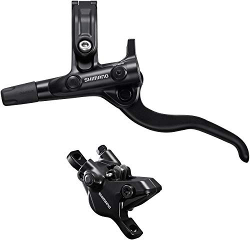 SHIMANO Deore BR-MT410/BL-M4100 Deore - Leva freno dissanguata con 2 pinze per pentole, posteriore sinistro, taglia unica