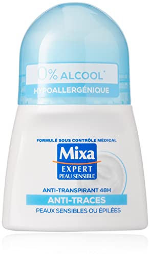 Mixa Déodorant bille 48h Anti-traces 50ml