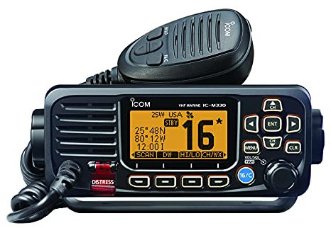 VHF, básico, Compacto, Negro