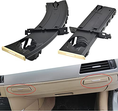Malcayang Porte-gobelet de Voiture pour BMW Serie 3 E90 E91 E92 E93 2006-2013 Console Centrale Porte Boisson 316i 318i 320i 320d 323i 325i 325xi 328i 328xi 330xi 330xi 335i M3 OE: 51459173467 (Beige)