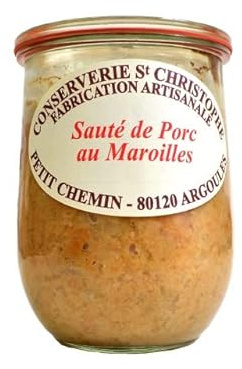 Plat cuisiné Sauté de porc au Maroilles - Conserverie Saint-Christophe