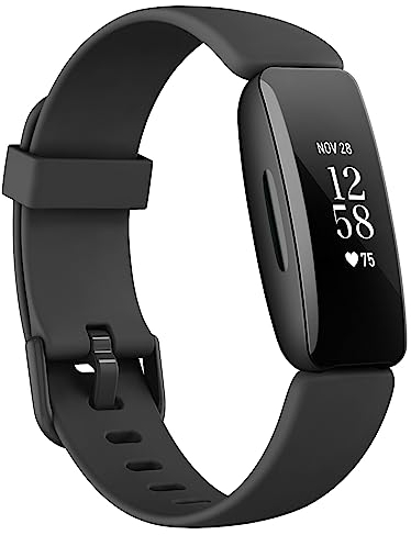 Vancle Cinturino di ricambio per Fitbit Inspire 2, da uomo, in silicone, per Fitbit Inspire 2 (nero)