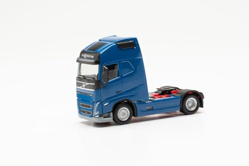 Herpa modello di camion Volvo FH Gl. XL 2020 semirimorchio, in scala 1:87, pezzo da collezione, modello tedesco, statuetta plastica