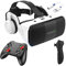 Gafas VR para 4.7-7.8 Android/iOS Smartphone, 2023 Nuevos Gafas Realidad Virtual Movil con Gamepad y Mando, 3D VR Gafas para Película Juego Immersivo, Adolescentes/Niños (Siz