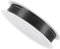 CoCud Alambre de Cobre, Calibre 24 de 0.5mm de Diámetro y 6.5m de Longitud, Alambre de Cobre inoxible para Bisutería Negro - (Aplicaciones: para Manualidades DIY)