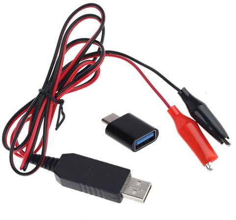Éliminateurs de batterie AA/AAA/C/D Type C USB 5 V vers 3 V Convertisseur de tension d'alimentation pour télécommande Lumières LED Adaptateur de type C Remplacer les piles 3,3 V Alimentation