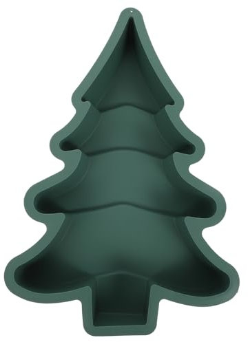 Homoyoyo Christmas Tree Cake Molds: Silicone Christmas Tree Baking Molds DIY Baking Mold for Party Cupcake Candy Pastry Chocolate