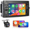 [4G+64G] Android 13 Car Stereo for Ford Fiesta Transit Focus with Wireless Carplay Android Auto DSP/32EQ, Hodozzy 7 Inch Ford Fiesta BT 5.0 Car Radio GPS WiFi Mirror Link FM/RDS SWC USB AHD Camera