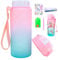 Decorate Your Own Water Bottle Kits,Kids Water Bottle Decoration,Letter Water Bottle for Girls with Diamond Art Stickers,Girls Birthday Presents,Craft DIY Water Bottle Back to School (Pink)