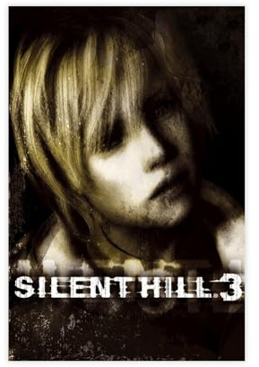 Poster Game Silent Hill, Leinwandposter, Wandkunst, Dekordruck, Bild Gemälde für Wohnzimmer, Schlafzimmer, Dekoration, 20 x 30 cm, 3 Stück