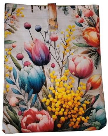 Portalibro in stoffa (floreale, unica)