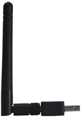 Operitacx 150mbps Usb Wireless Usb Adapter Wifi Dongle for Laptop and Desktop Pc Cd Black Compatible