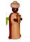 Rudolphs Schatzkiste Miniaturfigur König Balthasar bunt HxBxT 6x2,5x1,5cm NEU Holzfiguren Holzschmuck Holz Seiffen Weihnachtsland Weihnachtsdekoration Erzgebirge Dekoration Weihnachten Kerzenschmuck