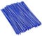 Couvre Rayon,PSLER 72 Pièces Peaux de Rayons Enjoliveurs de Jantes Housses de Protection Réutilisables pour Moto de Montagne en Fauteuil Roulant - Mélangé Bleu