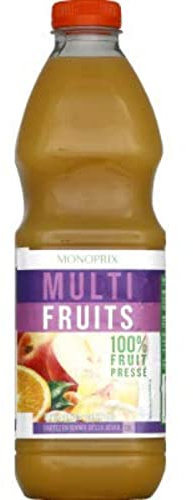 Monoprix 100% pur jus multifruits - La bouteille de 1,5 l