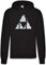 Urban Backwoods Triforce Glitch Hoodie Kapuzenpullover Sweatshirt Schwarz Größe M